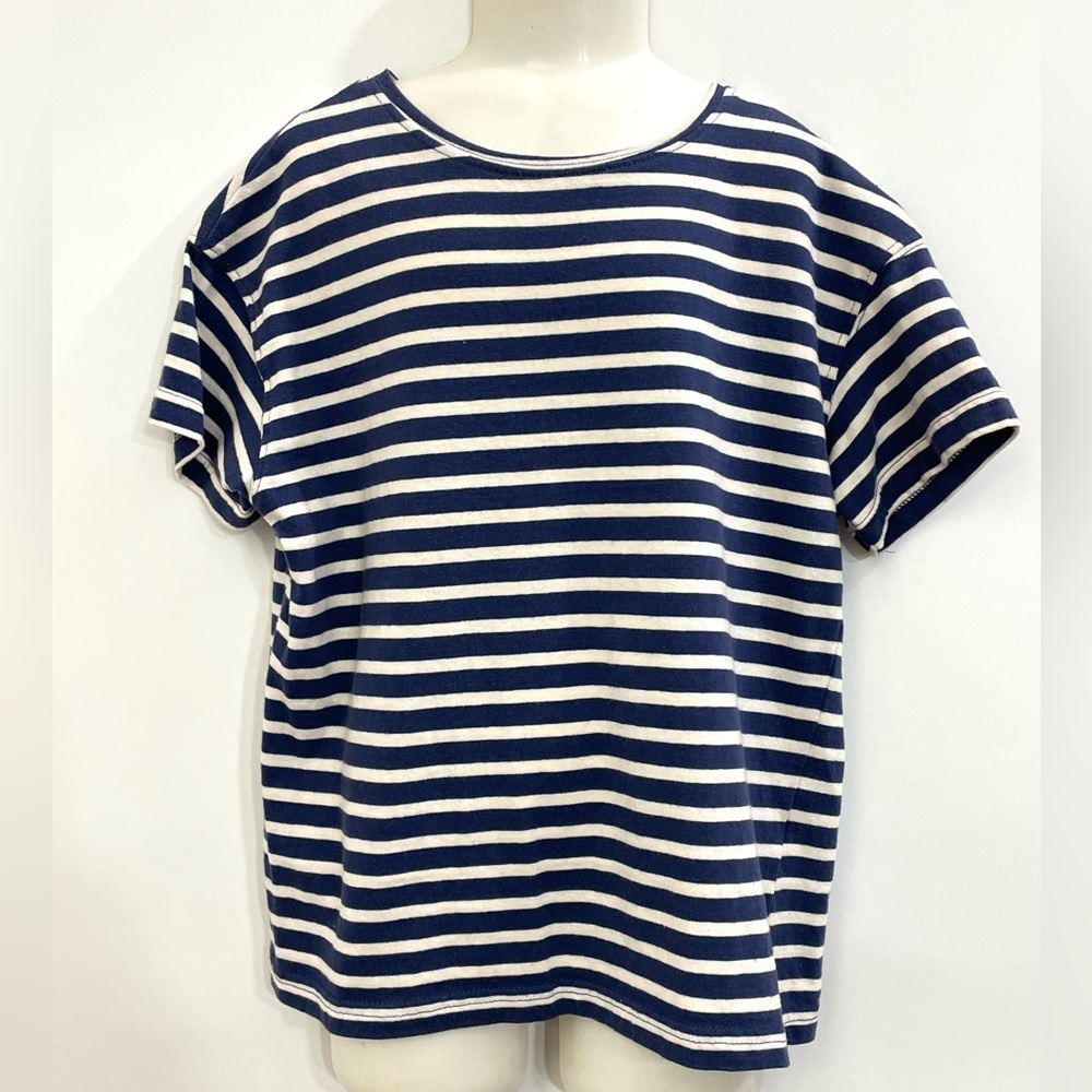 Zara Kids white and blue stripes for girls